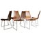 Scandia Dining Chairs by Hans Brattrud for Hove Møbler, 1965, Set of 6 1