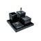 Set da bagno completo in marmo nero Marquina di FiammettaV Home Collection, Immagine 3