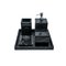 Black Marquina Marble Bathroom Set from FiammettaV Home Collection, Set of 5 2