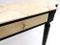 Mid-Century Ebonized Wood and Pink Marble Console Table 9