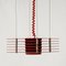 Vintage Lacquered Steel Pendant by Ettore Sottsass 3