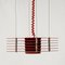 Vintage Lacquered Steel Pendant by Ettore Sottsass, Image 3