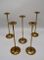 Large Hi-Fi Candleholders by Max Brüel for Torben Ørskov, 1960s, Set of 3 3