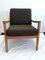 Dänischer Mid-Century Sessel mit Gestell aus Teak & Sitzbezug aus Wolle 1
