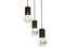 Mid-Century 3-Light Bubble Glass Pendant from Seguso 1