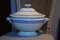Oval Antique Hand-Painted Porcelain Soup Tureen 2