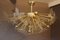 Half Sputnik Chandelier with Murano Glass Butterflies, 1980s 11