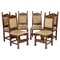 Tuscany Renaissance Style Chairs from by Dini & Puccini, 1930s, Set of 6 6