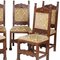 Tuscany Renaissance Style Chairs from by Dini & Puccini, 1930s, Set of 6 2