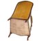 Italian Art Nouveau Hand-Carved Walnut Armchair, Image 7