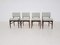 Rosewood Dining Chairs by Louis van Teeffelen for Wébé, 1950s, Set of 4 1