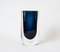 Midnight Blue Glass Vase by Nils Landberg Orrefors, 1960s 3