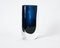 Midnight Blue Glass Vase by Nils Landberg Orrefors, 1960s 1