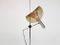 Vintage Floor Lamp with Brown Glass Globe from Raak 10