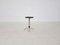 Metal Stool with Black Vinyl Upholstery from Brabantia, 1960s, Image 3