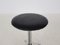 Metal Stool with Black Vinyl Upholstery from Brabantia, 1960s 5