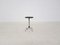 Metal Stool with Black Vinyl Upholstery from Brabantia, 1960s 2