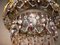 Antique Style Gilded Crystal Cascading Chandelier, 1920s 8
