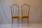 Chaises de Salon Chiavari Mid-Century, 1950s, Italie, Set de 2 3