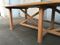 Large Vintage Wooden Table, 1980s, Image 10