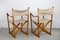 Vintage Folding Safari Chairs by Mogens Koch for Interna, 1960s, Set of 2 3