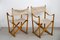 Vintage Folding Safari Chairs by Mogens Koch for Interna, 1960s, Set of 2, Image 2
