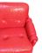 Lombardia Red Leather Sofa by Risto Halme for IKEA, 1970s, Image 5