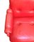 Lombardia Red Leather Sofa by Risto Halme for IKEA, 1970s, Image 3