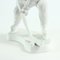 Figurina vintage a forma di giocatore di hockey in porcellana bianca di Royal Dux, 1947, Immagine 7