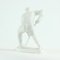 Figurina vintage a forma di giocatore di hockey in porcellana bianca di Royal Dux, 1947, Immagine 11