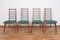 Mid-Century Danish Teak Dining Chairs, Set of 4 3