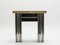 Small Chrome & Brass Console Table, 1970s 6