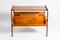 Stitched Leather Table or Magazine Rack by Jacques Adnet, 1950s 4