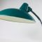 No. 6786 Teal Table Lamp by Heinrich Löffelhardt & Christian Dell for Kaiser Leuchten, 1950s 5