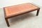 French Tricolor Burl Wood Coffee Table from Mobilier France, 1970s 1