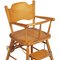 Mid-Century Italian Beech Children's Highchair, 1960s 5