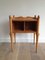 Vintage Sycamore and Maple Side Table, 1940s 1