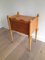 Vintage Sycamore and Maple Side Table, 1940s 5
