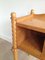 Vintage Sycamore and Maple Side Table, 1940s, Image 6