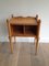 Vintage Sycamore and Maple Side Table, 1940s, Image 3