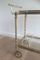 Neo-Classical Brass Drinks Trolley with Removable Trays, 1940s 6