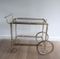 Neo-Classical Brass Drinks Trolley with Removable Trays, 1940s 1