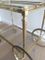 Carrello bar neoclassico in ottone con vassoi rimovibili, anni '40, Immagine 12