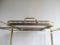 Neo-Classical Brass Drinks Trolley with Removable Trays, 1940s, Image 15