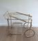 Neo-Classical Brass Drinks Trolley with Removable Trays, 1940s 2