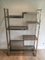 Chrome and Smoked Glass Shelving Unit, 1970s 8