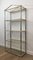 Silver and Gold Glass Shelves, 1970s, Image 6