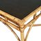 Mid-Century Rattan Bambus Tisch und Stühle Set 4