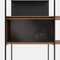 Estantería 903 de madera de gomero rosa y metal texturizado negro mate de Modiste Furniture, Imagen 5
