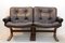 Kengu Sofa Set by Elsa & Nordahl Solheim for Rybo Rykken, 1976, Set of 2 1